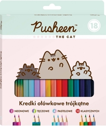 PUSHEEN PASTELKY - 18KS