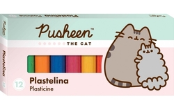 PUSHEEN PLASTELINA - 12 BAREV  