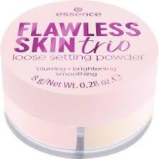 ESSENCE - FLAWLESS SKIN trio loose setting powder - PUDR