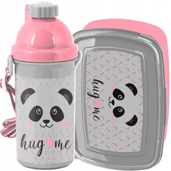 PANDA LÁHEV 500ML + SVAČINOVÝ BOX