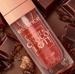 ESSENCE Love It A Choco' Lot! lash  - Olej na rty 01 Oh So Chocolatey!