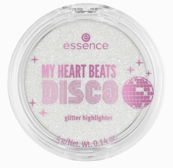 ESSENCE My Heart Beats Disco Glitter Highlighter  - rozjasňovač