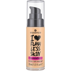 ESSENCE  I LOVE FLAWLESS Skin foundation, - 50 MEDIUM IVORY